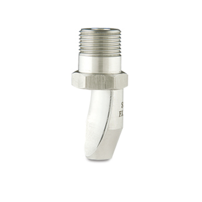 Flat spray nozzle